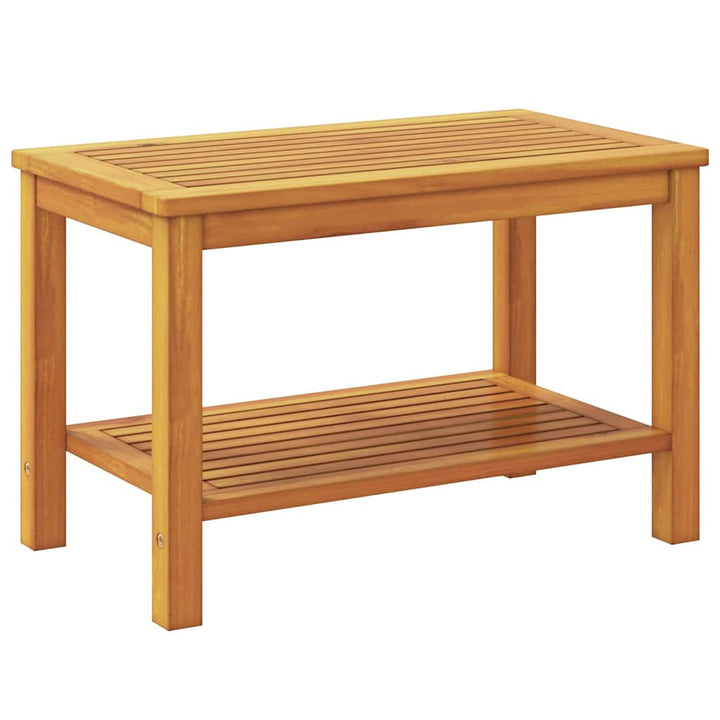 Sidebord Olie Naturlig 70 x 40 x 45 cm Massivt Akacietræ