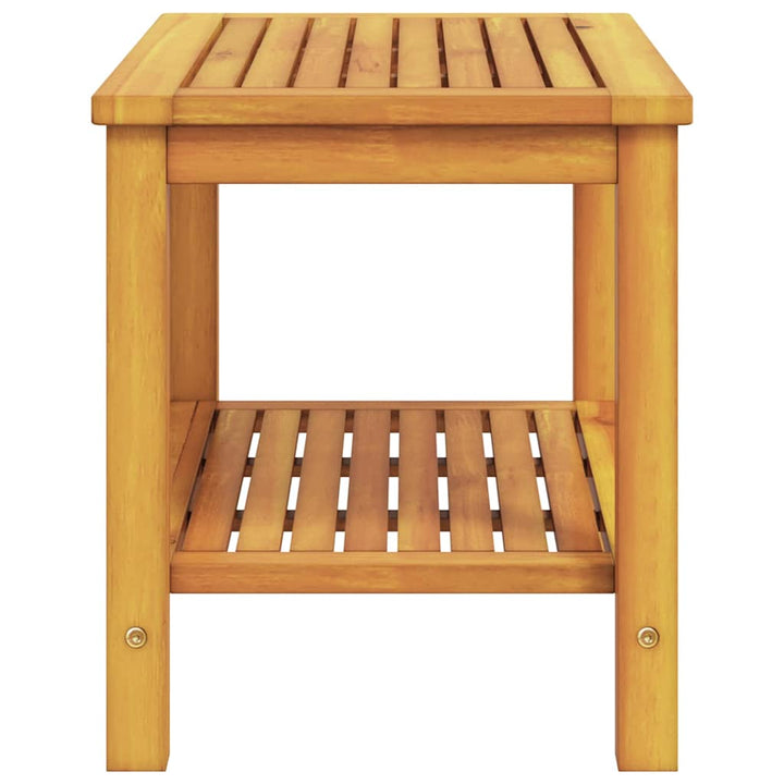 Sidebord Olie Naturlig 70 x 40 x 45 cm Massivt Akacietræ