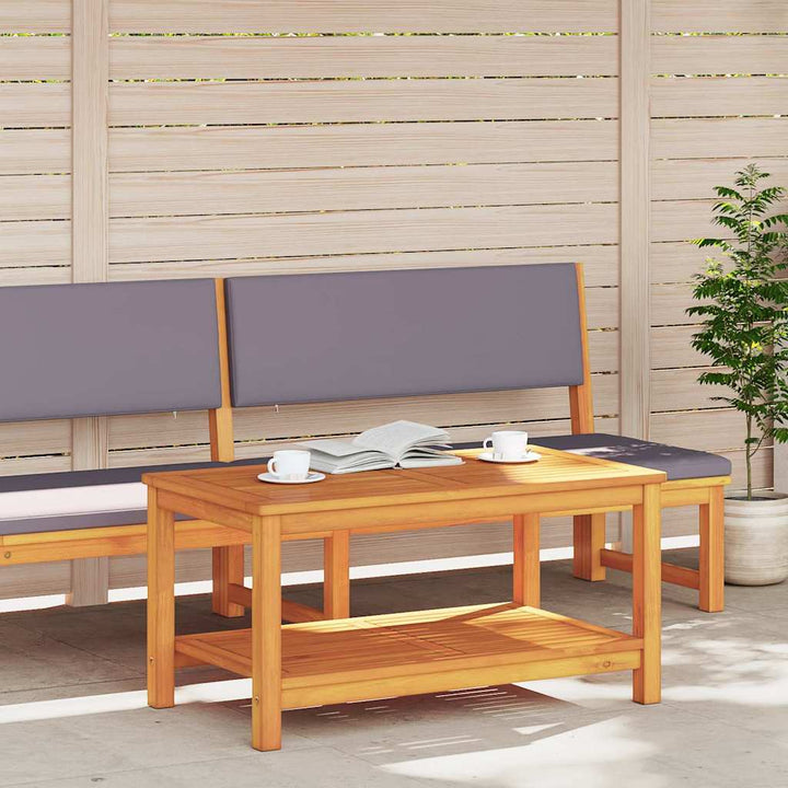 Sidebord Olie Naturlig 90 x 50 x 45 cm Massivt Akacietræ