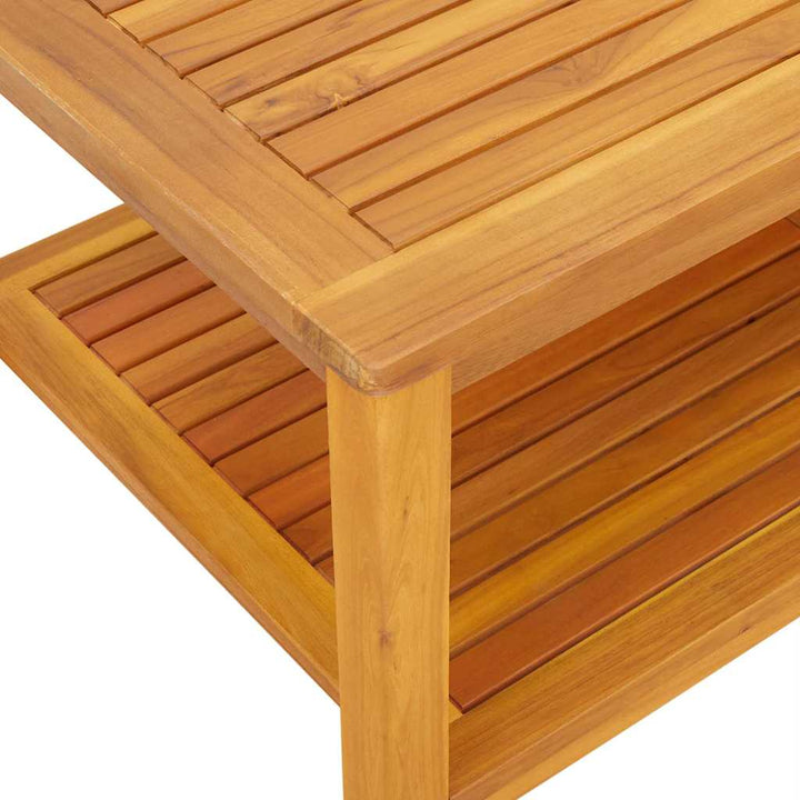 Sidebord Olie Naturlig 110 x 55 x 45 cm Massivt Akacietræ