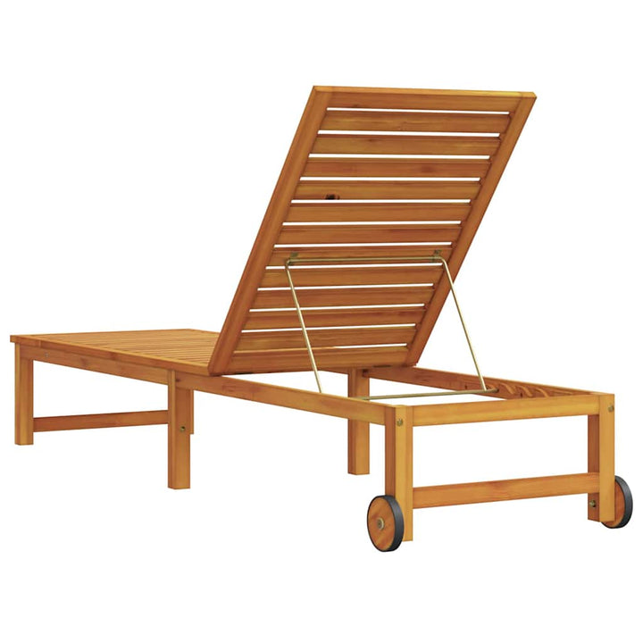 Solstol Brun 202 x 53 x 89 cm Massivt Akacietræ