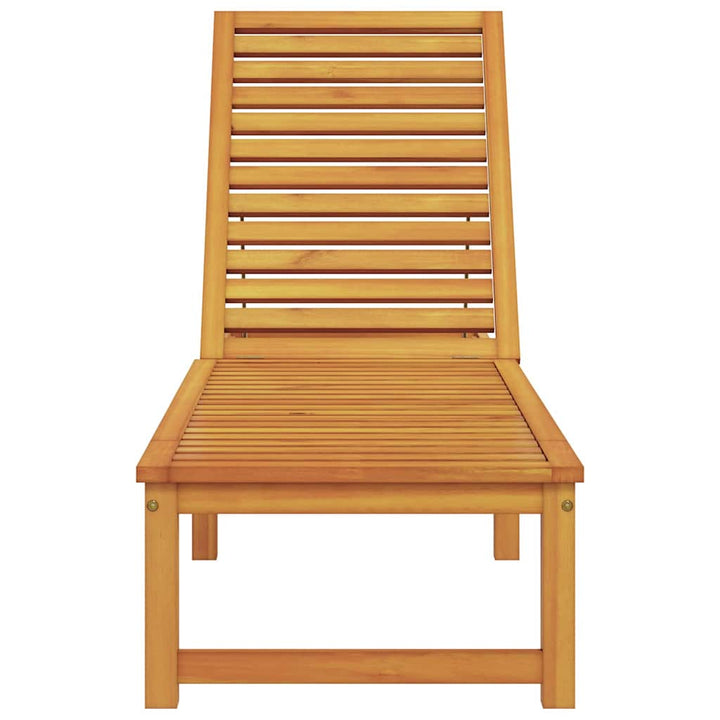 Solstol Brun 202 x 53 x 89 cm Massivt Akacietræ