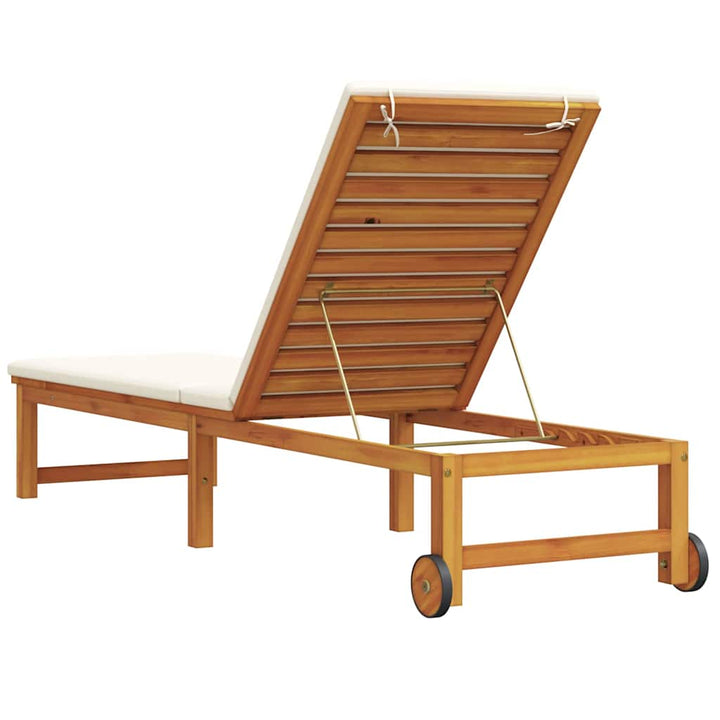 Solstol Brun 202 x 53 x 89 cm Massivt Akacietræ