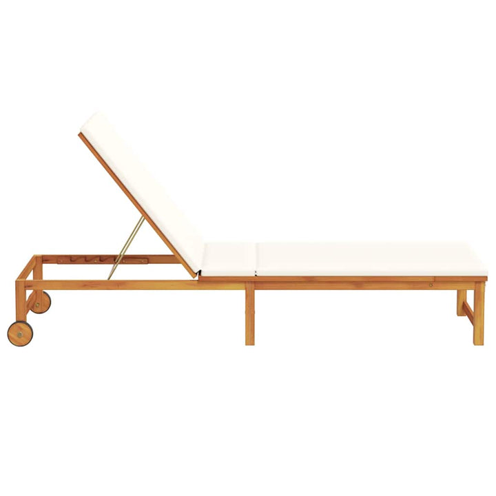 Solstol Brun 202 x 53 x 89 cm Massivt Akacietræ