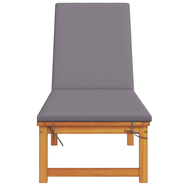 Solstol Brun 202 x 53 x 89 cm Massivt Akacietræ