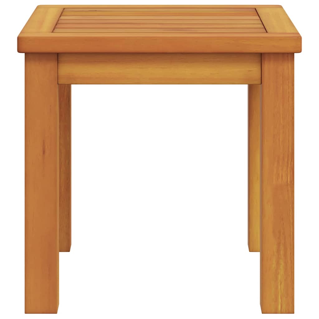 Sidebord Olie Naturlig 35 x 35 x 34 cm Massivt Akacietræ