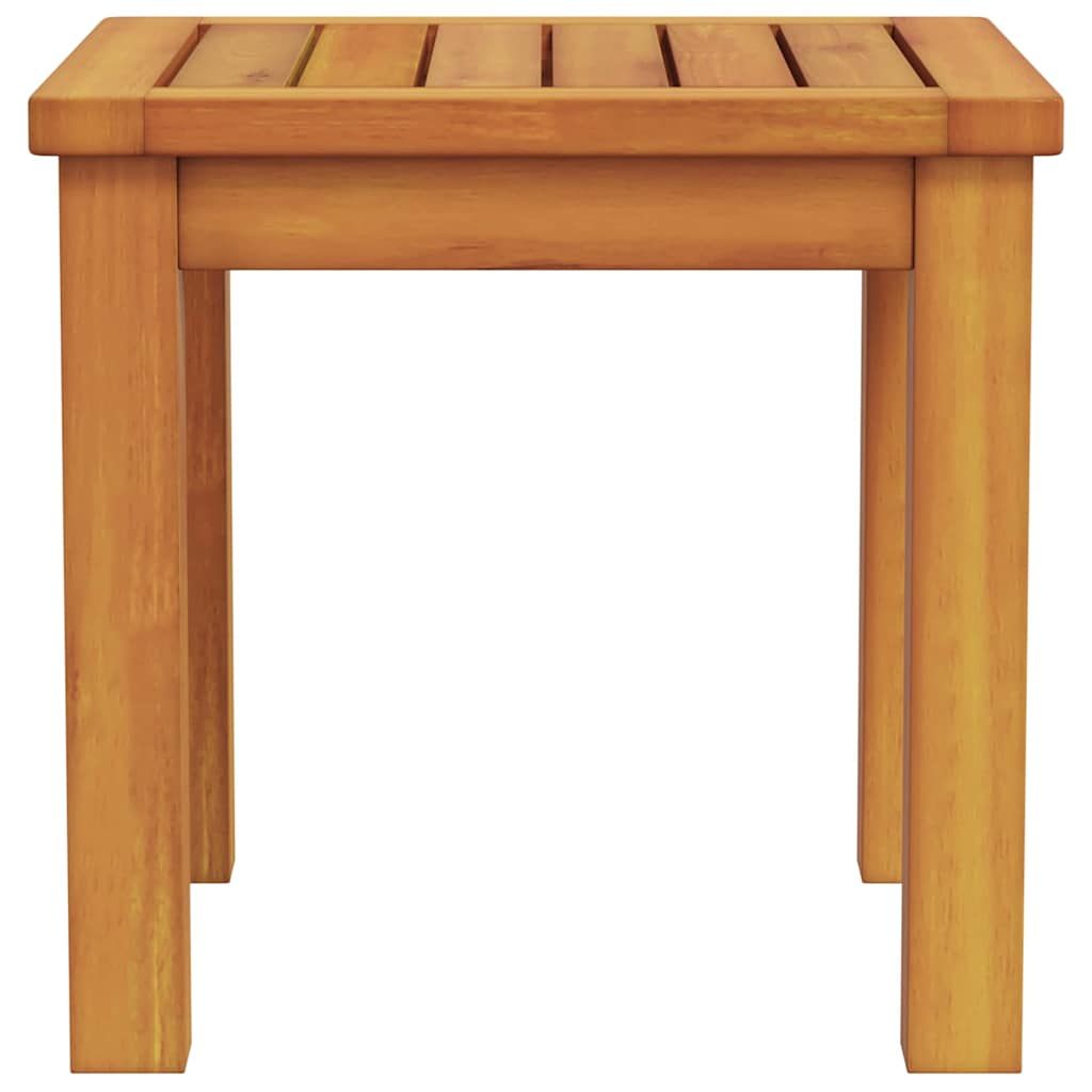 Sidebord Olie Naturlig 35 x 35 x 34 cm Massivt Akacietræ