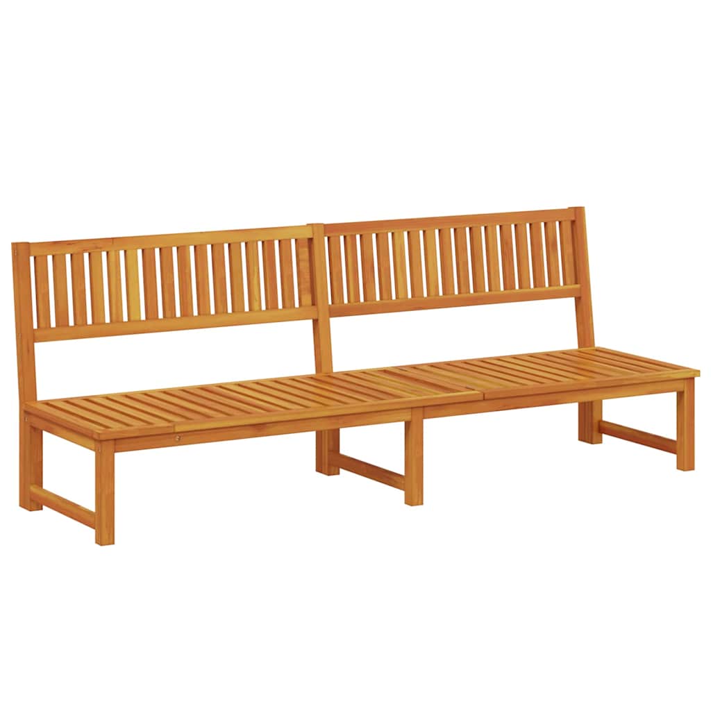 Solstol Olie Naturlig 200 x 57 x 75 cm Massivt akacietræ