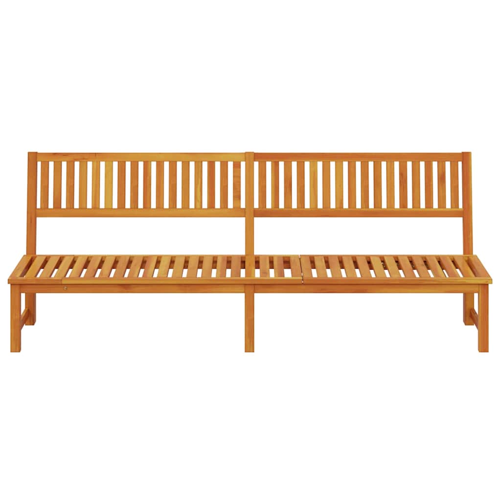 Solstol Olie Naturlig 200 x 57 x 75 cm Massivt akacietræ