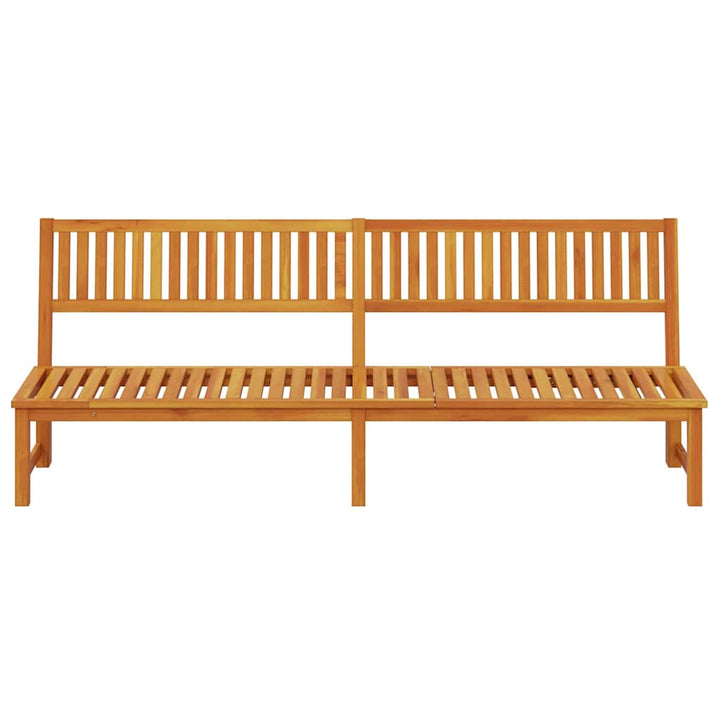 Solstol Olie Naturlig 200 x 57 x 75 cm Massivt akacietræ