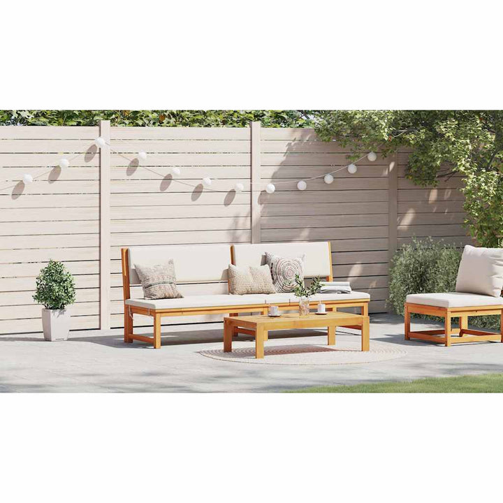 Solstol Olie Naturlig 200 x 57 x 75 cm Massivt akacietræ