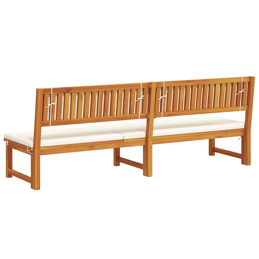 Solstol Olie Naturlig 200 x 57 x 75 cm Massivt akacietræ