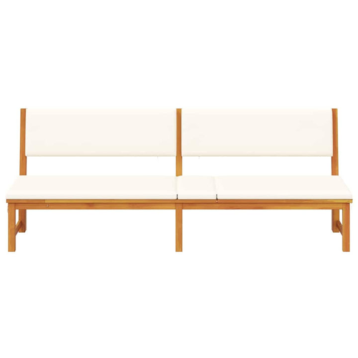 Solstol Olie Naturlig 200 x 57 x 75 cm Massivt akacietræ