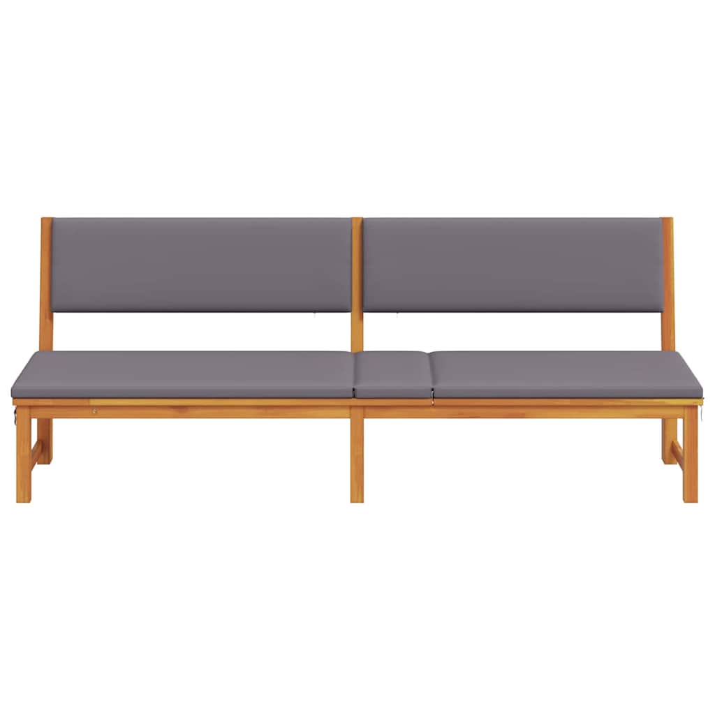 Solstol Olie Naturlig 200 x 57 x 75 cm Massivt akacietræ