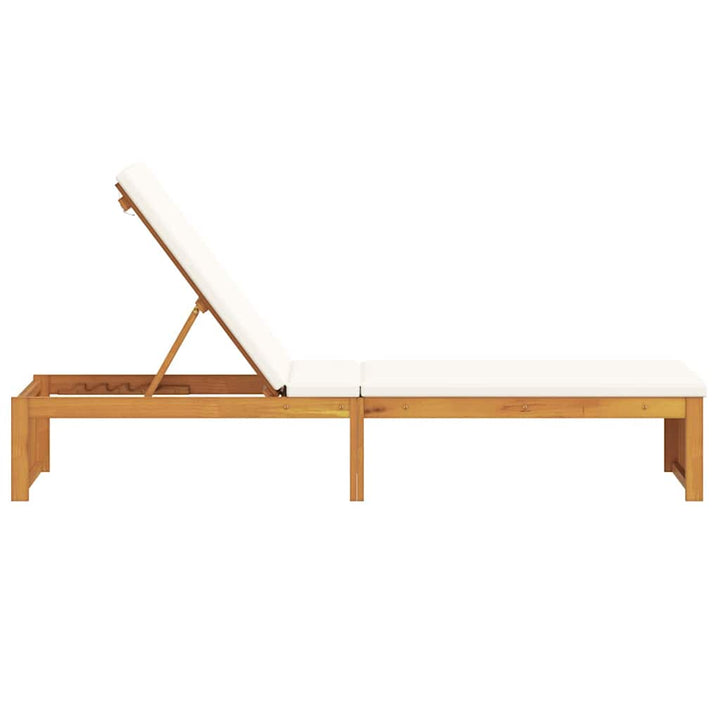 Solstol Olie Naturlig 200 x 55 x 94 cm Massivt akacietræ