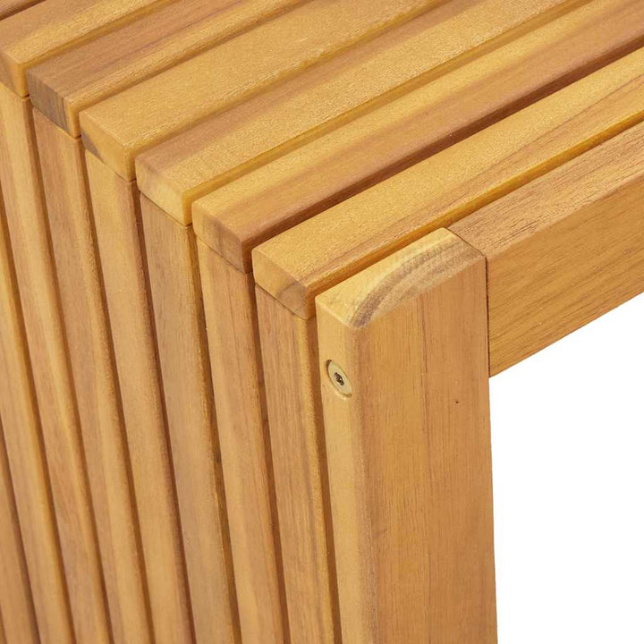 Sidebord Olie Naturlig 70 x 35 x 35 cm Massivt Akacietræ