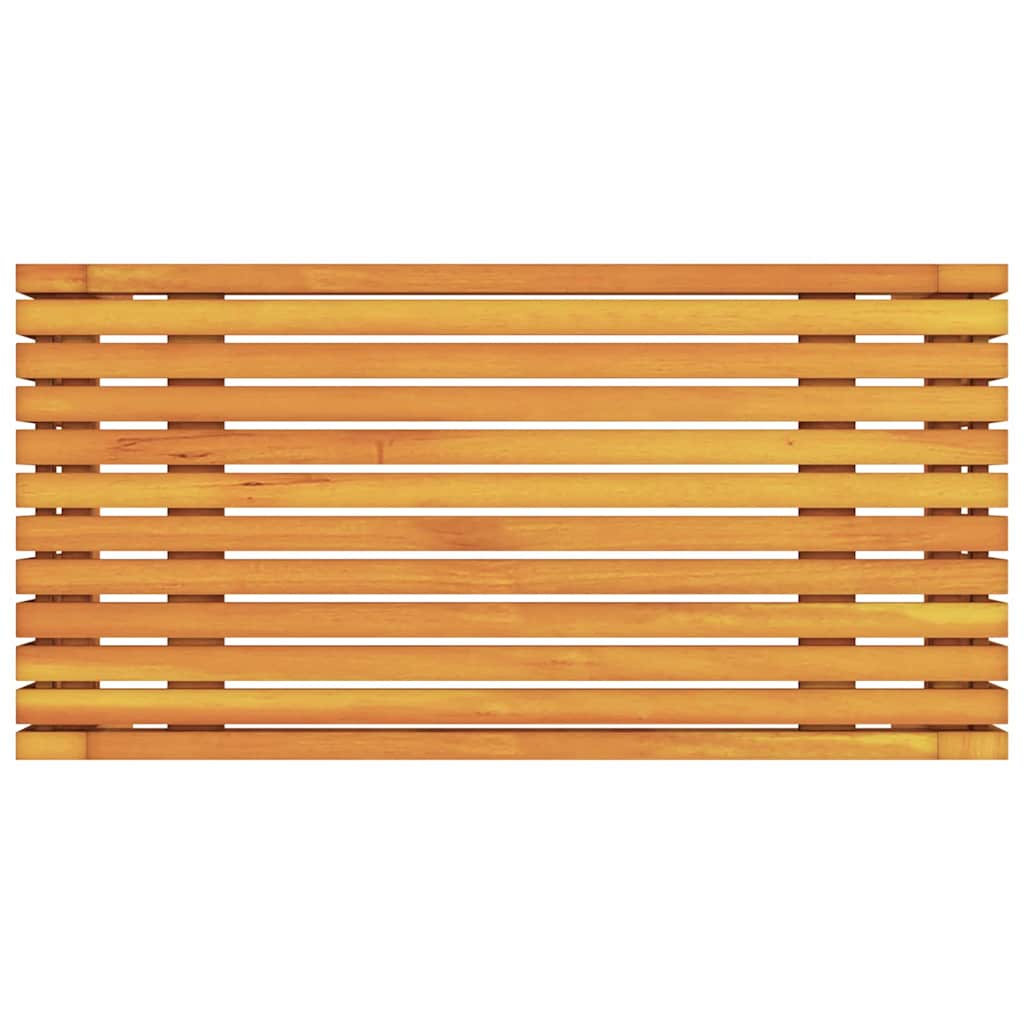 Sidebord Olie Naturlig 70 x 35 x 35 cm Massivt Akacietræ