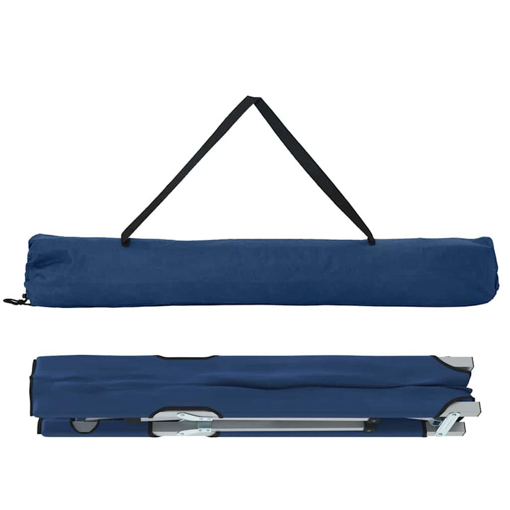 Foldende Camping Seng Blå 194 x 62,5 x 42,5 cm Oxford og Stål