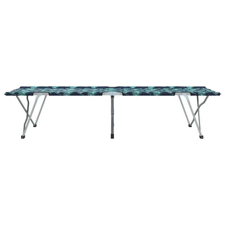 Foldende Camping Seng 2 pcs Skov 194 x 62,5 x 42,5 cm