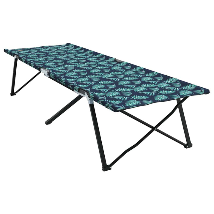 Foldende Camping Seng Blad 2 pcs Skov 206 x 76 x 74 cm