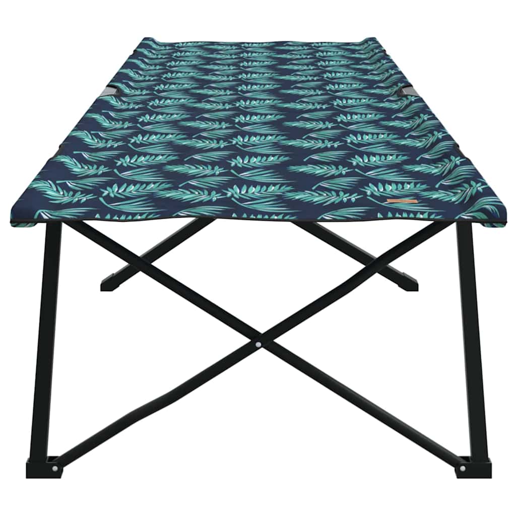 Foldende Camping Seng Blad 2 pcs Skov 206 x 76 x 74 cm