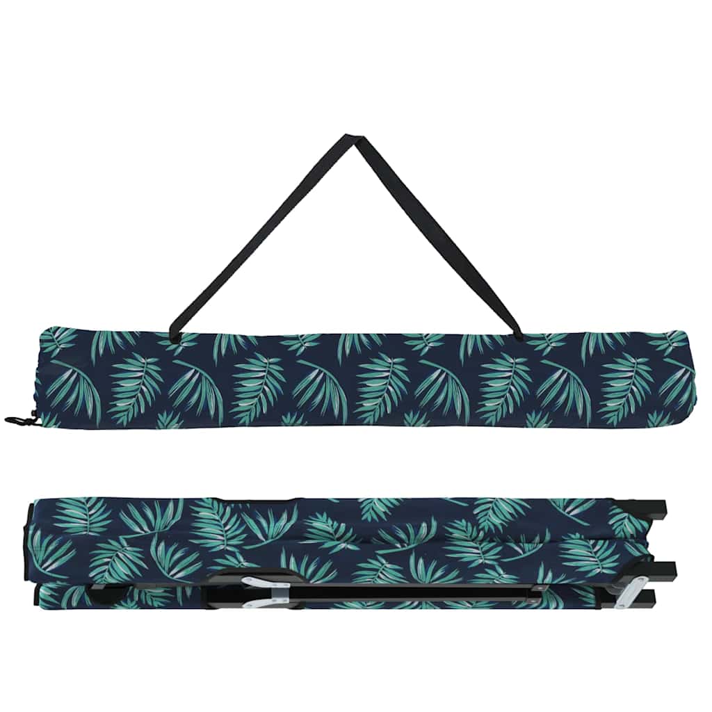 Foldende Camping Seng Blad 2 pcs Skov 206 x 76 x 74 cm