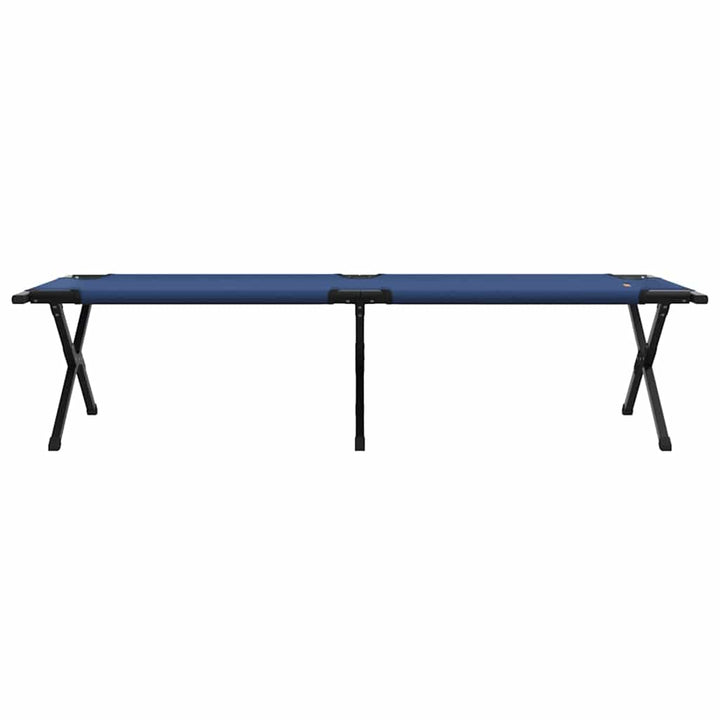 Foldende Camping Seng Blå 193 x 69 x 45 cm Oxford stof