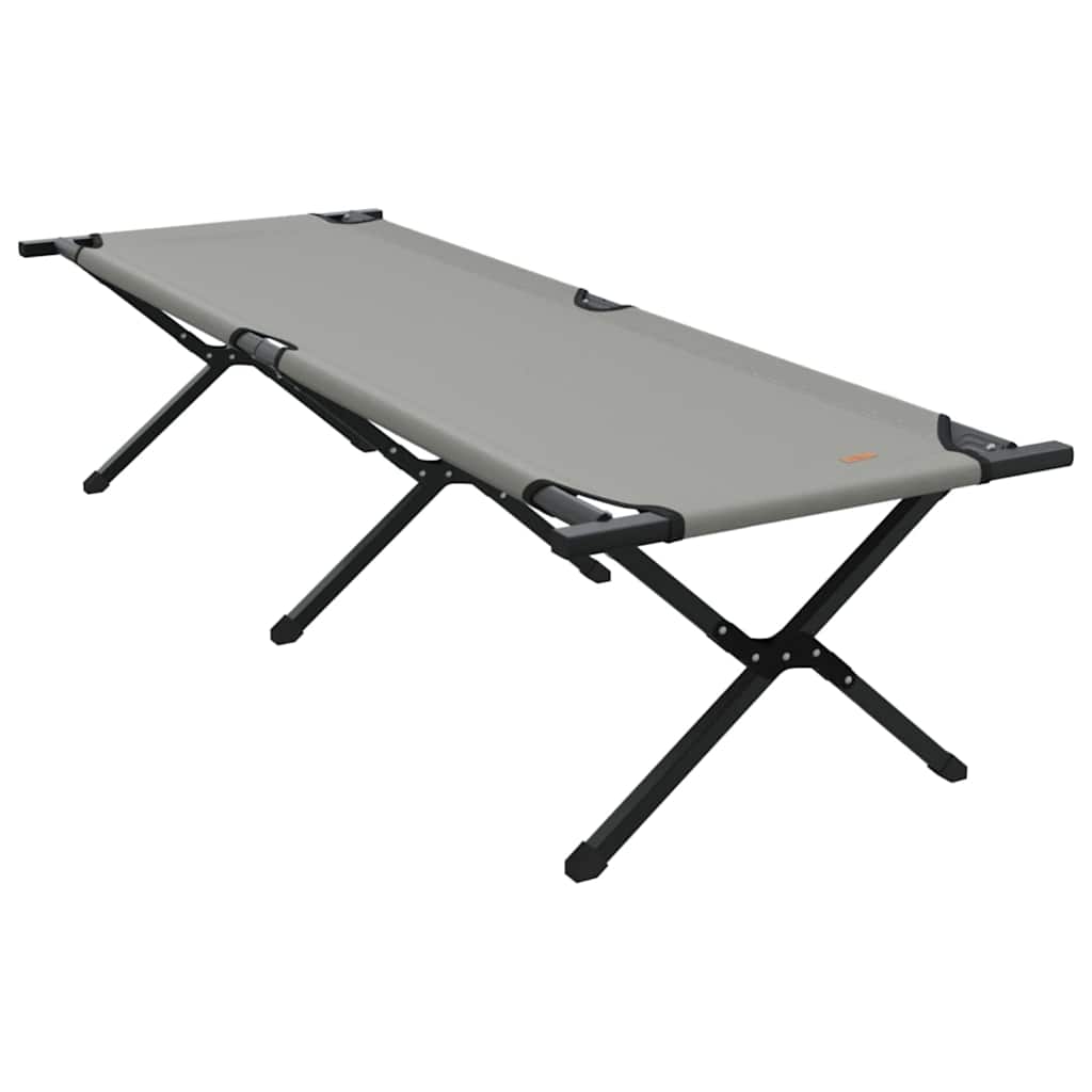 Foldende Camping Seng Grå 193 x 69 x 45 cm Oxford stof