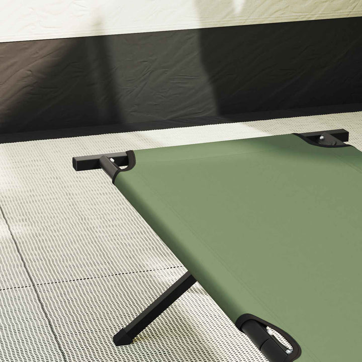 Foldende Camping Seng Grøn 193 x 69 x 45 cm Oxford stof