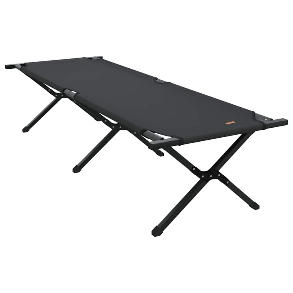 Foldende Camping Seng 2 pcs Sort 193 x 69 x 45 cm Oxford stof
