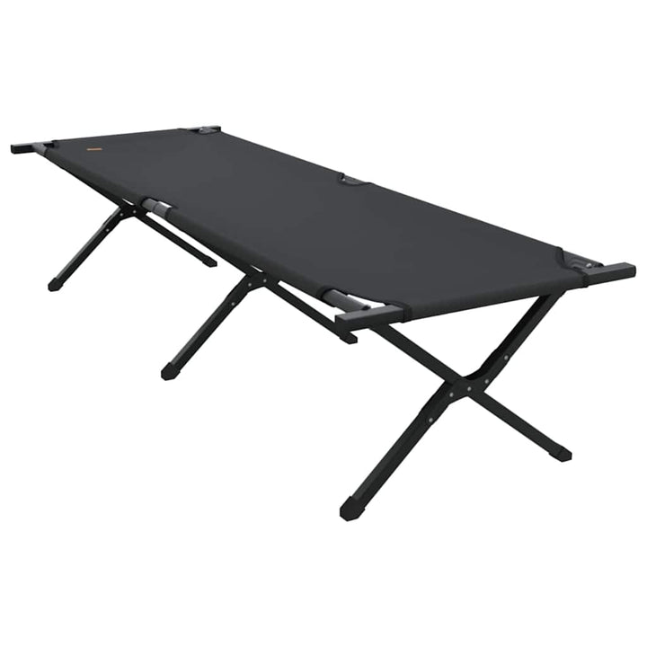 Foldende Camping Seng 2 pcs Sort 193 x 69 x 45 cm Oxford stof