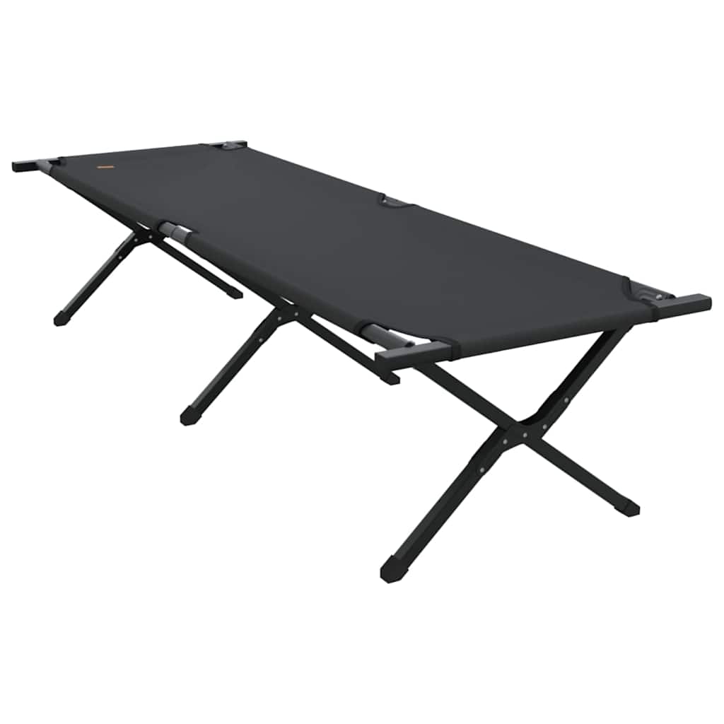 Foldende Camping Seng 2 pcs Sort 193 x 69 x 45 cm Oxford stof