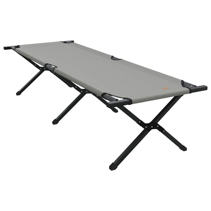 Foldende Camping Seng 2 stk. Grå 193 x 69 x 45 cm Oxford stof