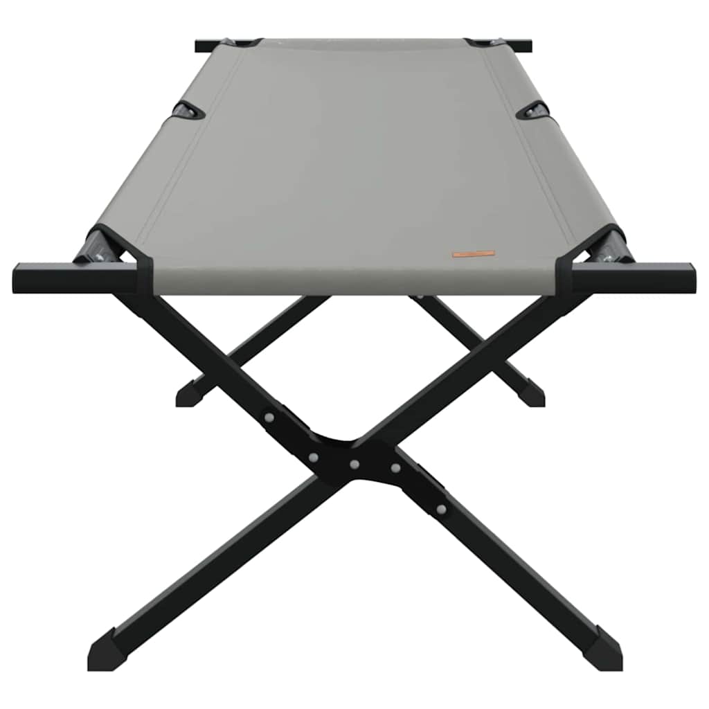 Foldende Camping Seng 2 stk. Grå 193 x 69 x 45 cm Oxford stof