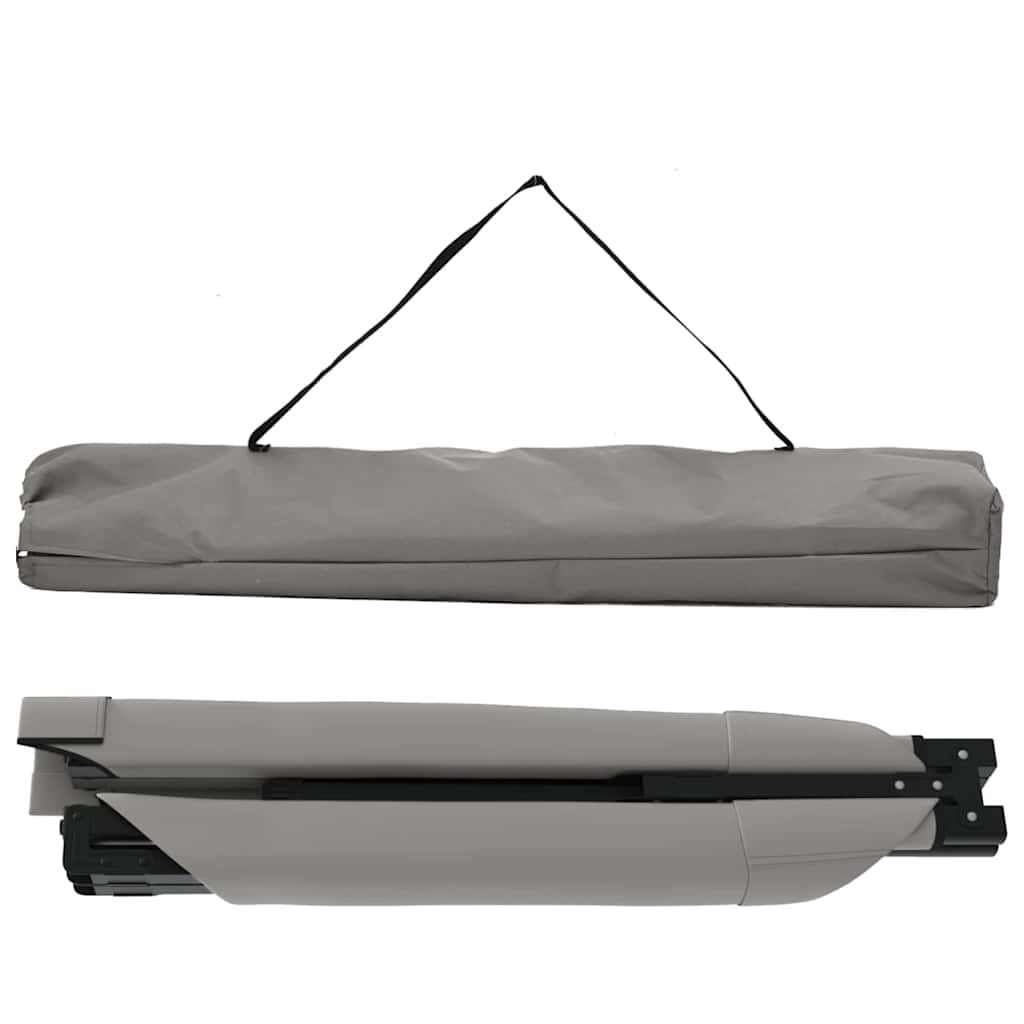 Foldende Camping Seng 2 stk. Grå 193 x 69 x 45 cm Oxford stof