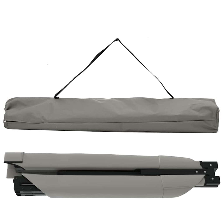 Foldende Camping Seng 2 stk. Grå 193 x 69 x 45 cm Oxford stof