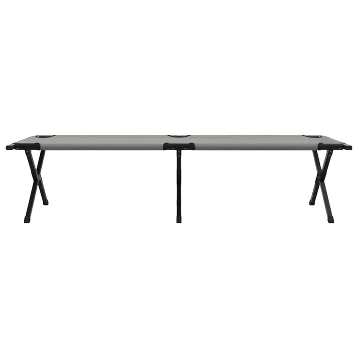Foldende Camping Seng 2 stk. Grå 193 x 69 x 45 cm Oxford stof