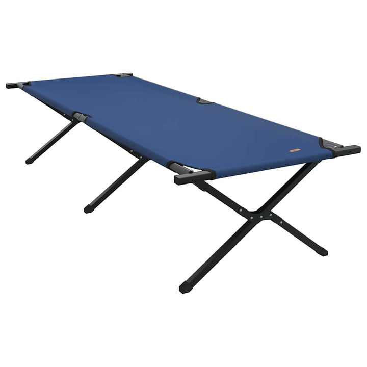 Foldende Camping Seng Blå 210 x 80 x 46 cm Oxford stof