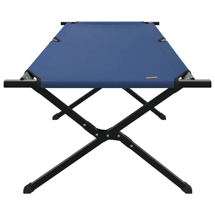 Foldende Camping Seng Blå 210 x 80 x 46 cm Oxford stof