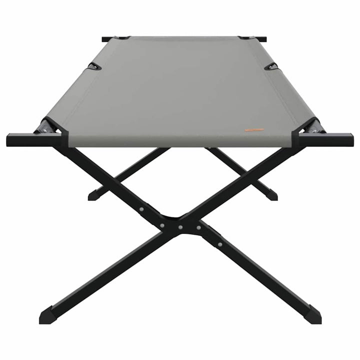 Foldende Camping Seng Grå 210 x 80 x 46 cm Oxford stof