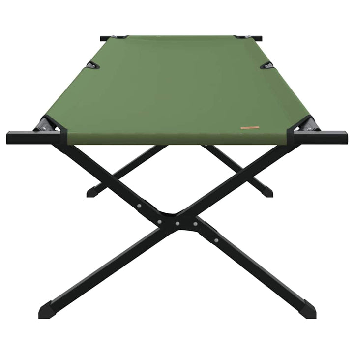 Foldende Camping Seng Grøn 210 x 80 x 46 cm Oxford stof