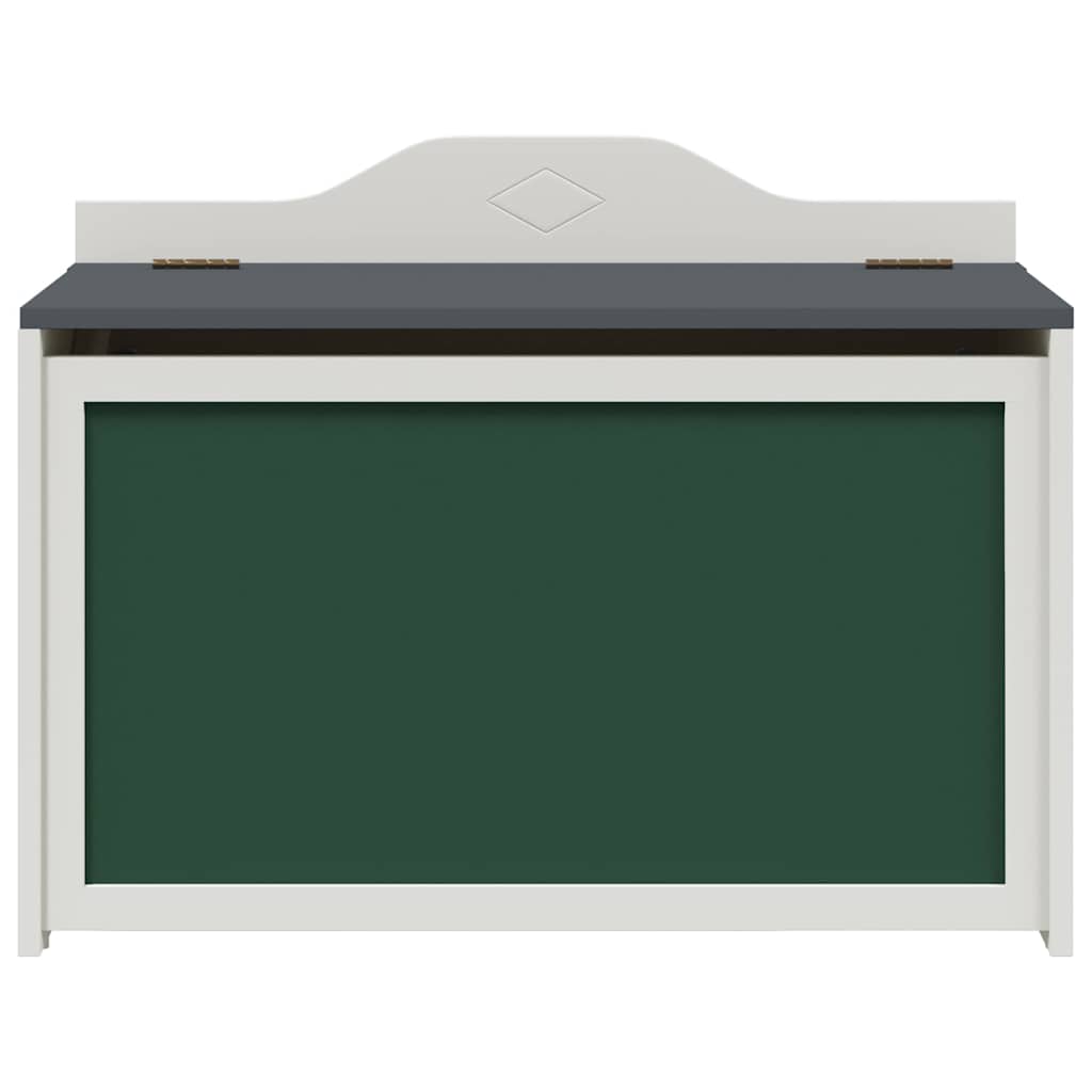 Kasse med opbevaring og tavlefront ROROS Grå og Hvid