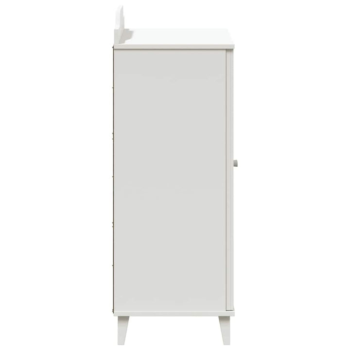 Børns kreative opbevaring ROROS Hvid 80 x 40 x 110 cm
