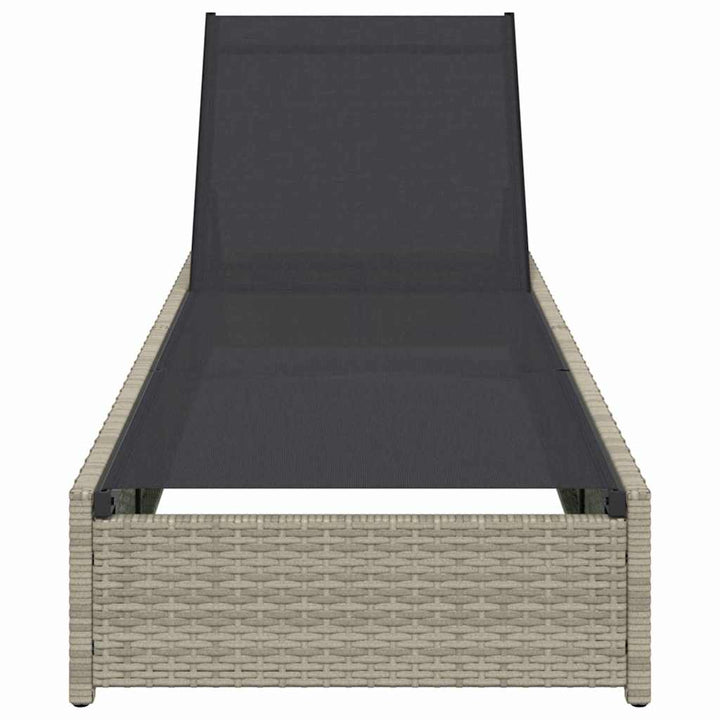 Solstol Beige 200.5 x 70 x 75 cm polyrattan
