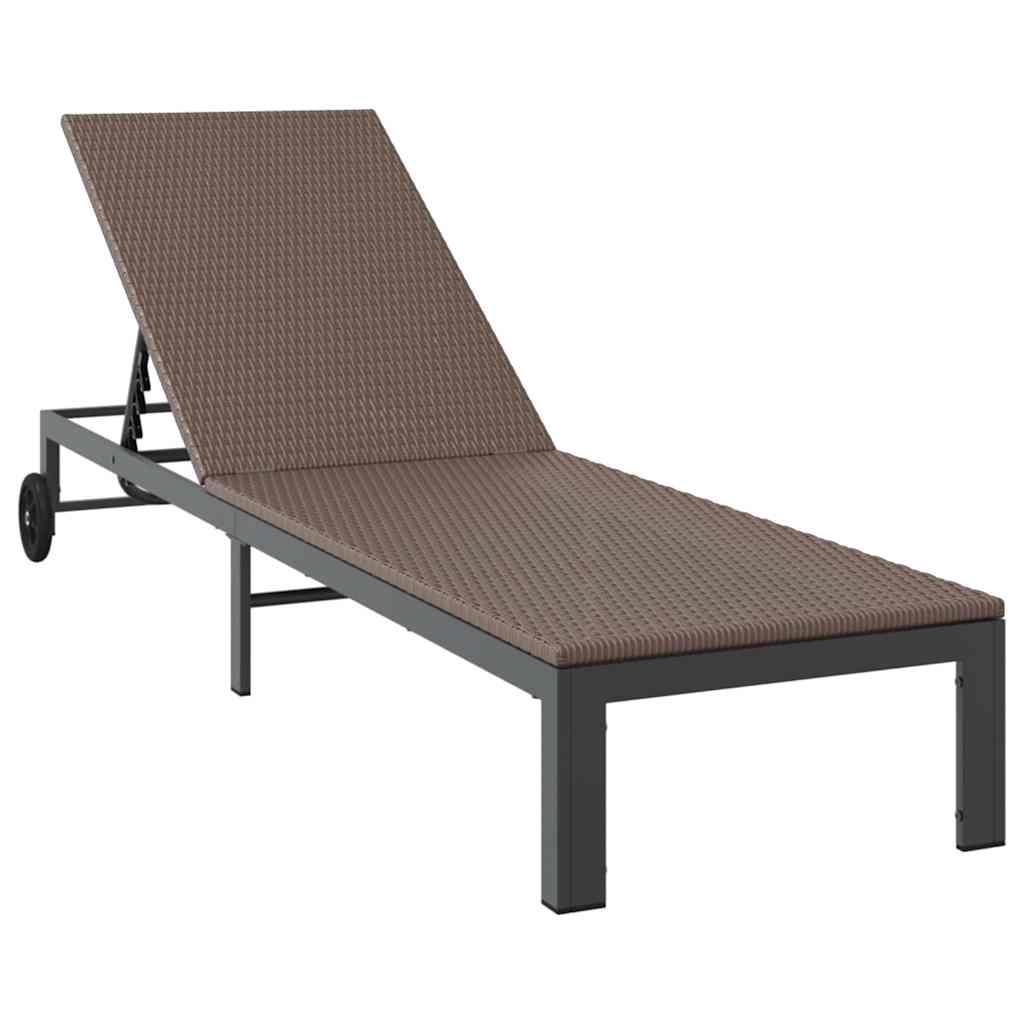 Solseng 2-person 3 pcs Brun polyrattan