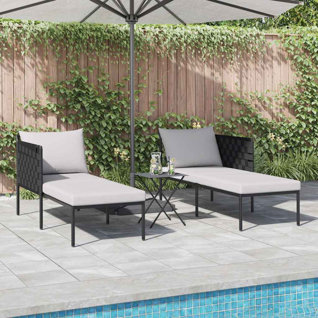 Solseng Antracit 153 x 115 x 69,5 cm Pulverlakeret stål