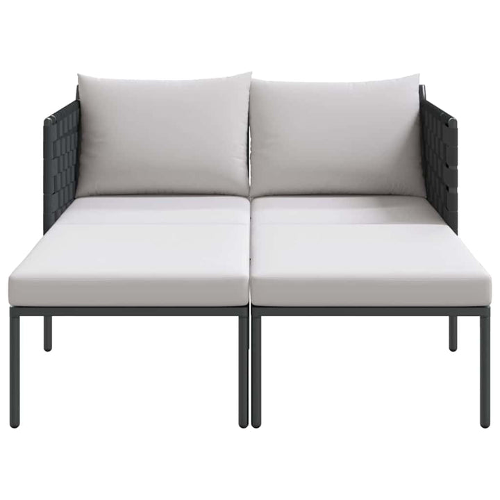 Solseng Antracit 153 x 115 x 69,5 cm Pulverlakeret stål