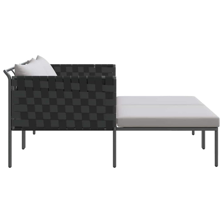 Solseng Antracit 153 x 115 x 69,5 cm Pulverlakeret stål