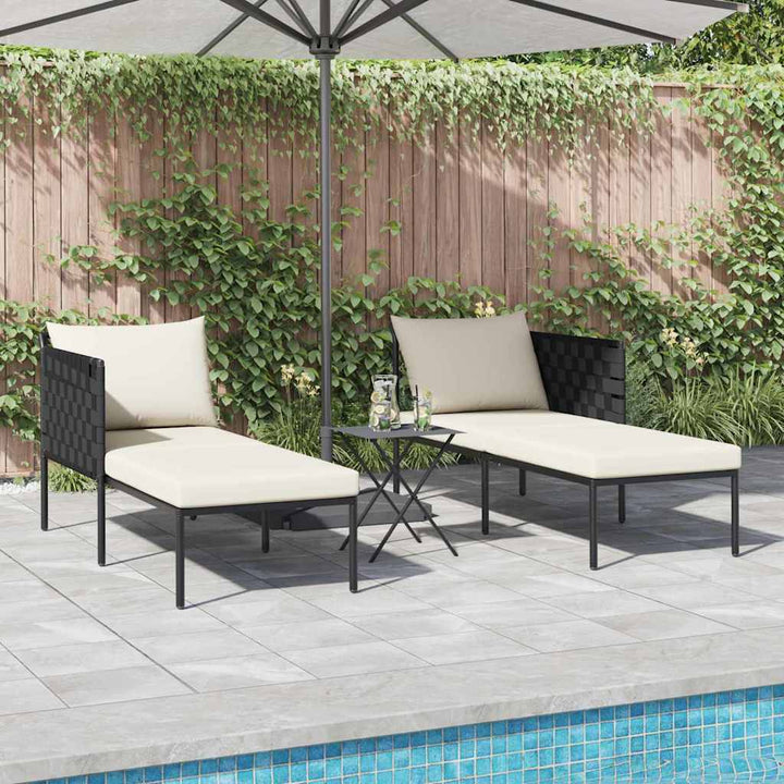 Solseng Antracit 153 x 115 x 69,5 cm Pulverlakeret stål