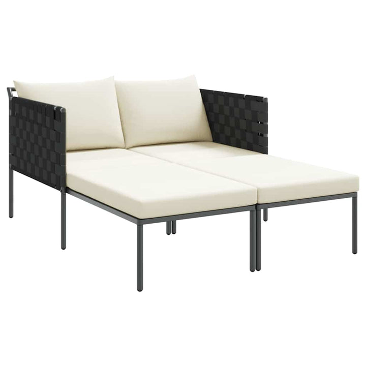 Solseng Antracit 153 x 115 x 69,5 cm Pulverlakeret stål